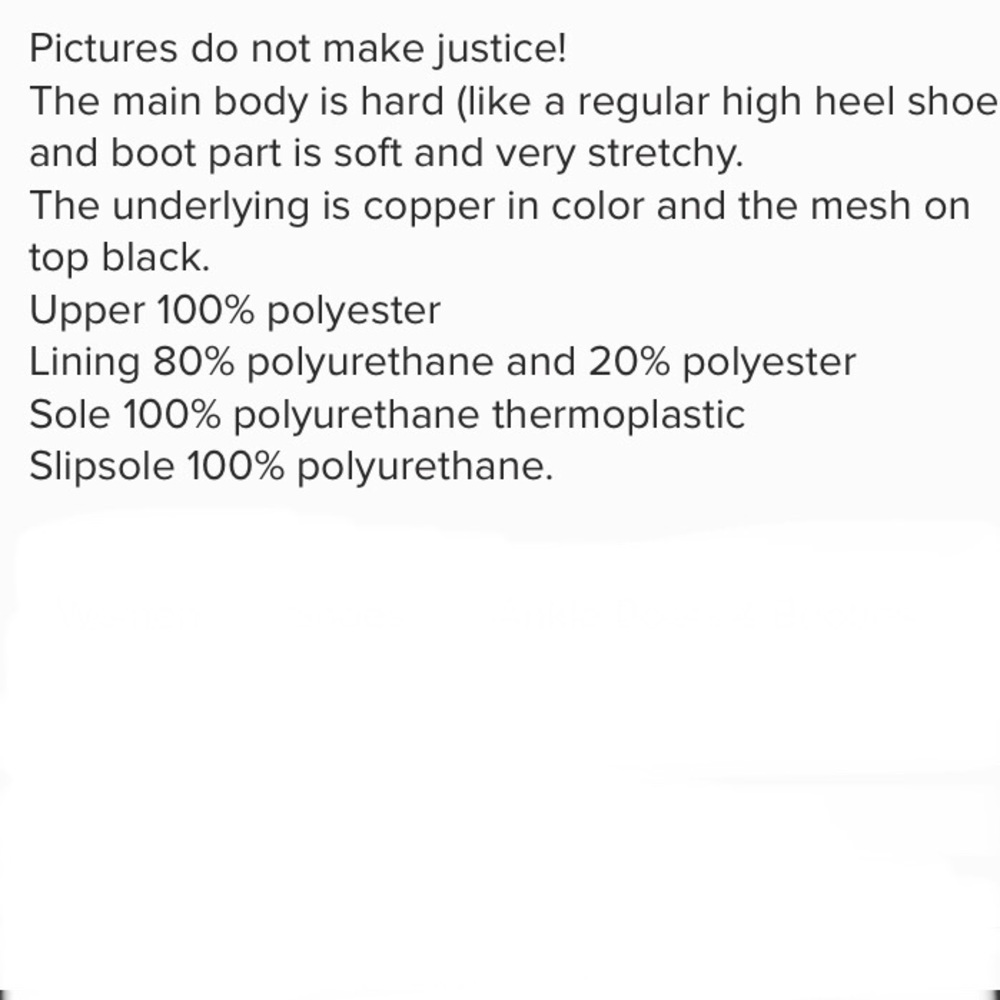 Zara “socks/mesh” boots - Picture 5 of 6